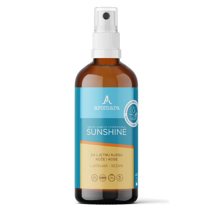 SUNSHINE uljni sprej za sunčanje, organski 100 ml