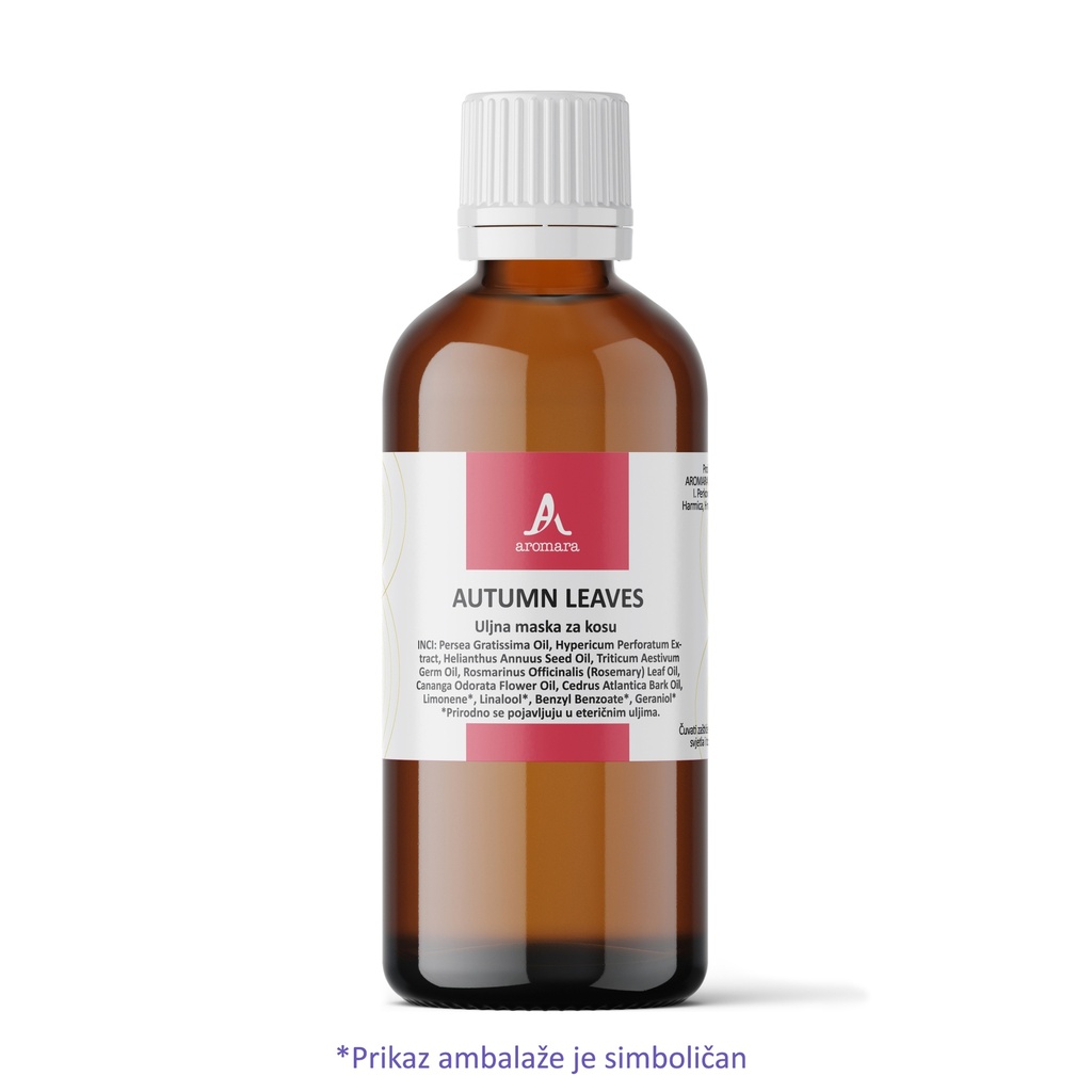 AUTUMN LEAVES, uljna maska za kosu, organski 1000 ml