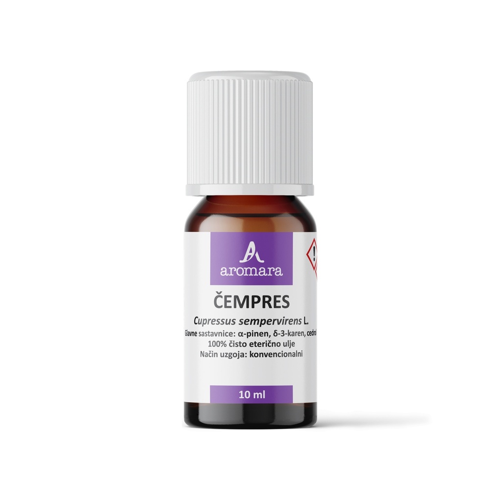 ČEMPRES eterično ulje, 10 ml