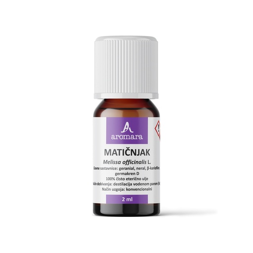 [400-065-0002] MATIČNJAK (MELISA) eterično ulje, 2 ml