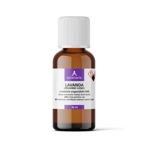 [400-064-0030] LAVANDA eterično ulje, organski uzgoj, 30 ml