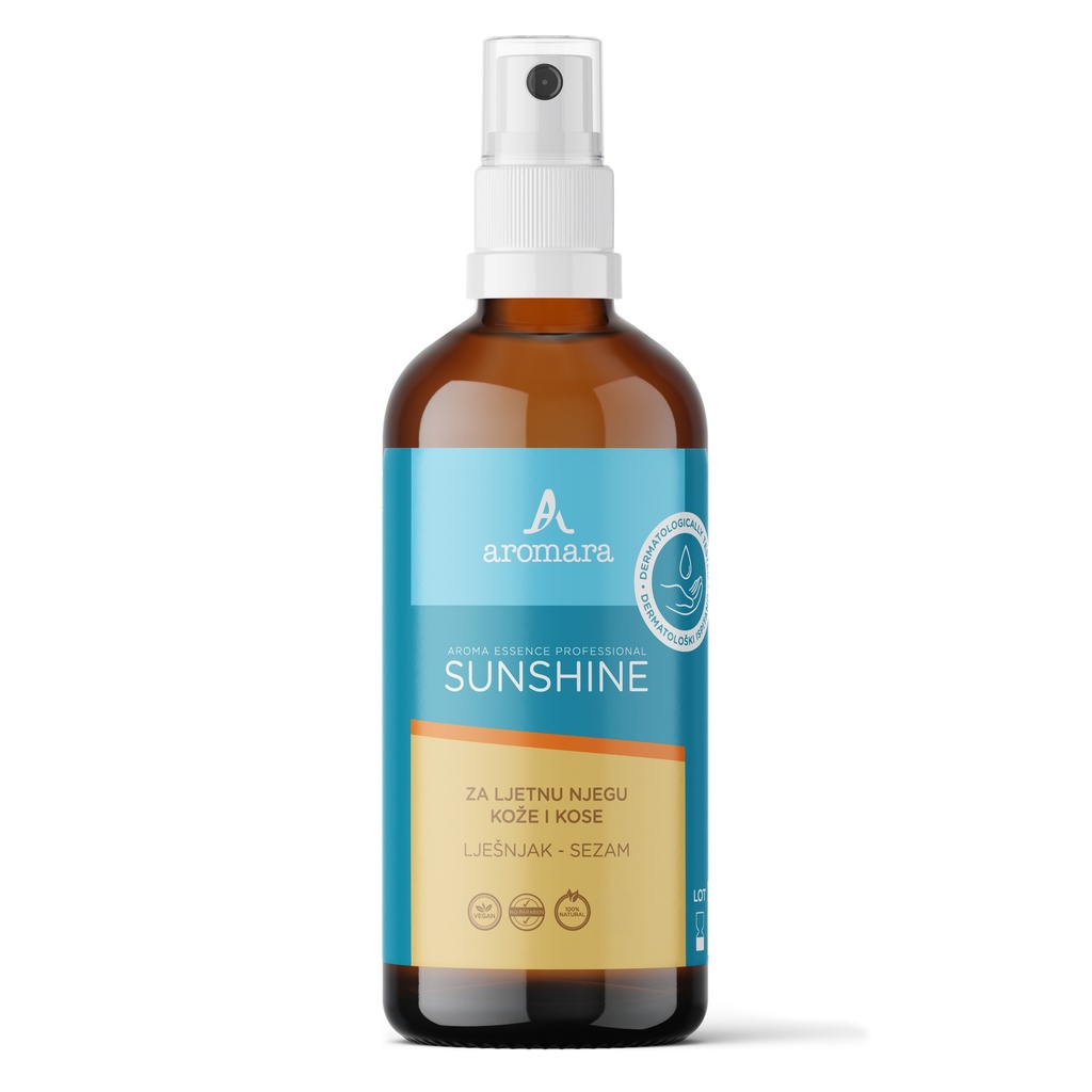 SUNSHINE uljni sprej za sunčanje, organski, 100 ml