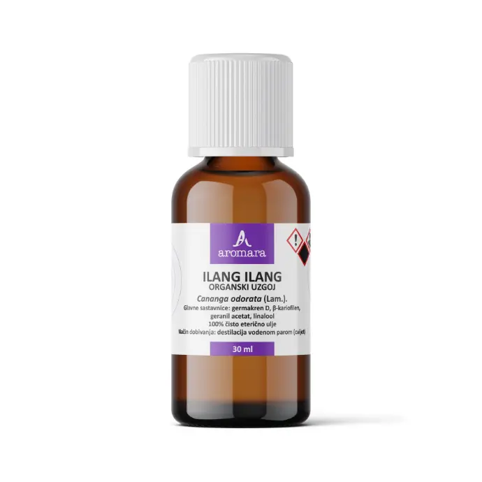 ILANG-ILANG eterično ulje, organski uzgoj, 30 ml