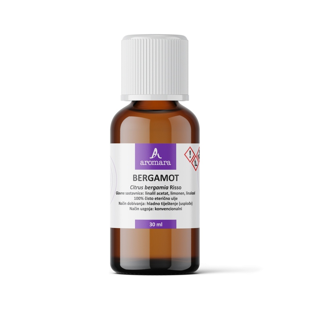 BERGAMOT eterično ulje, 30 ml