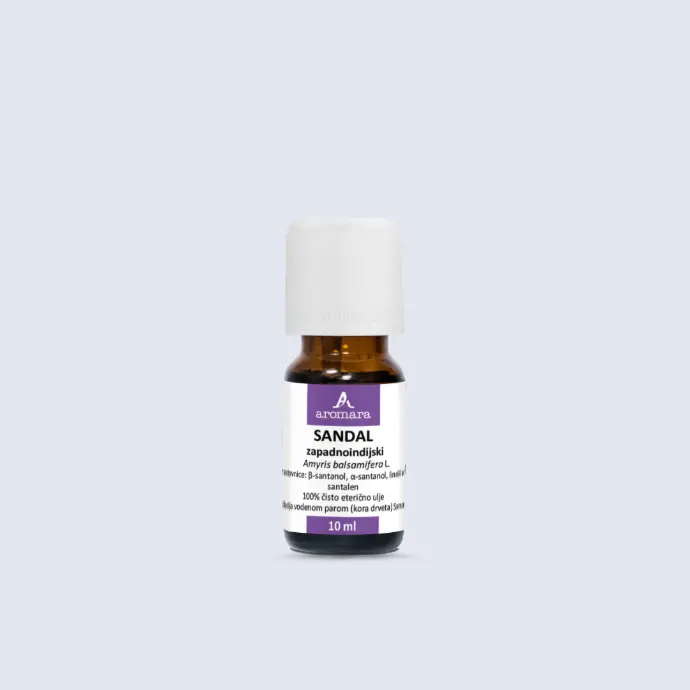 SANDAL ZAPADNOINDIJSKI, eterično ulje, 10 ml