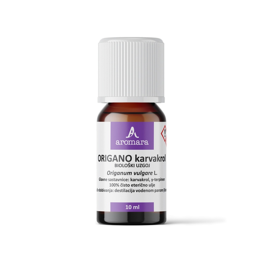 ORIGANO karvakrol eterično ulje, biološki uzgoj, 10 ml