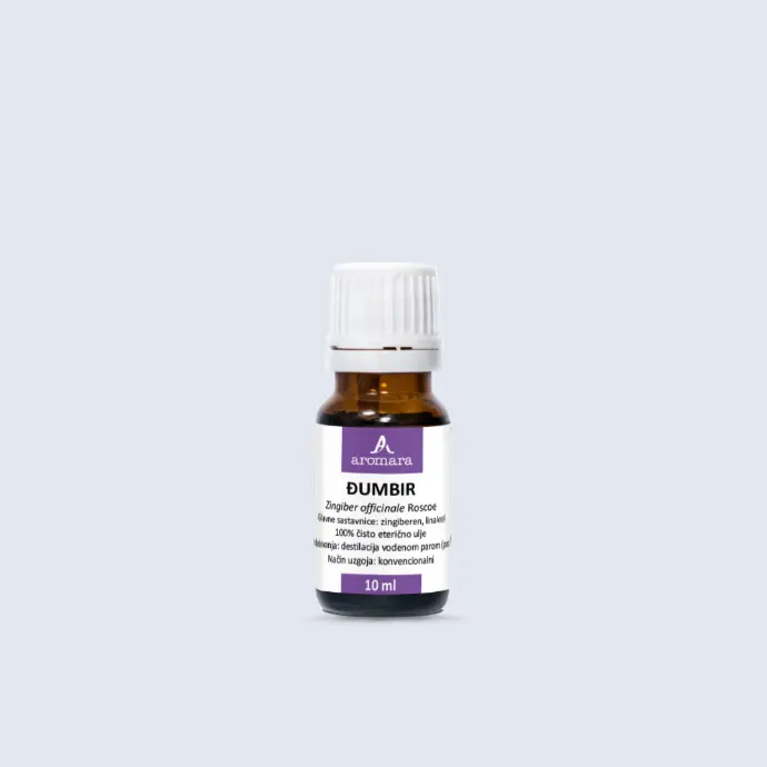 ĐUMBIR, eterično ulje, 10 ml