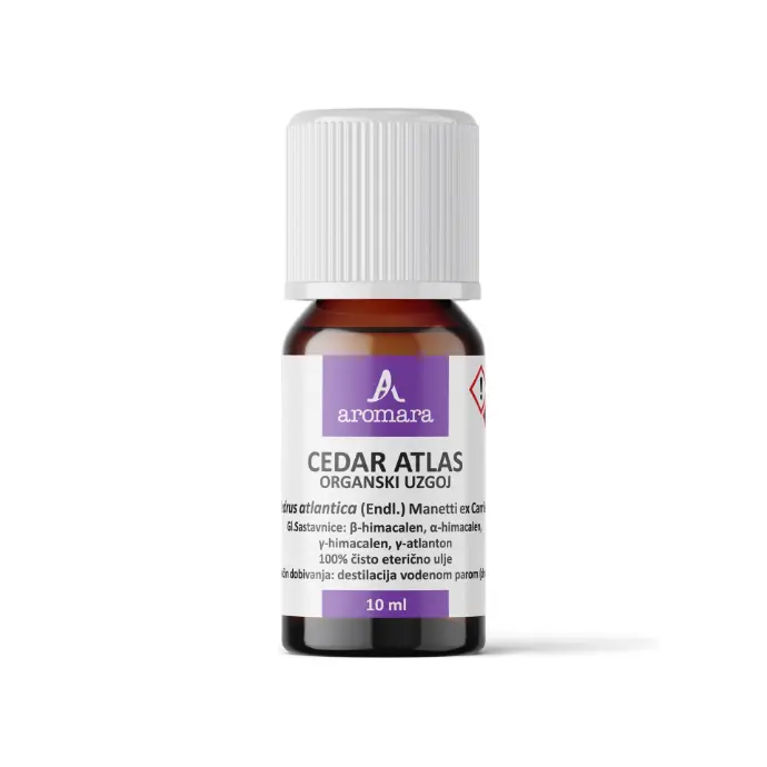CEDAR ATLAS eterično ulje, organski uzgoj, 10 ml