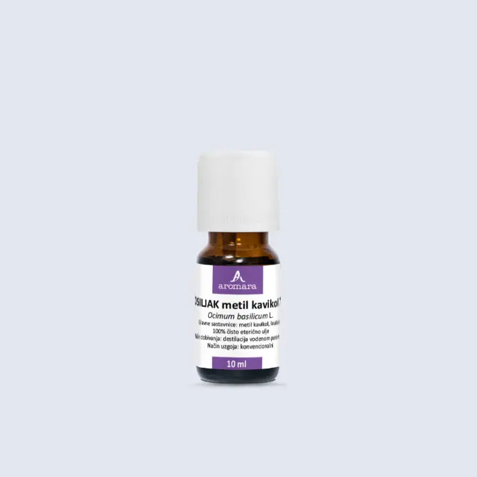 BOSILJAK metilkav., eterično ulje, 10 ml
