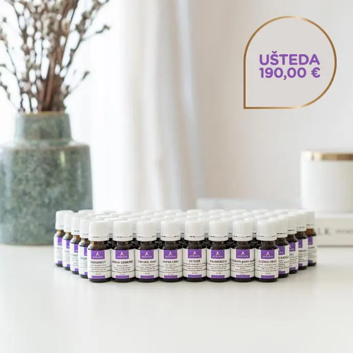 PURE ESSENCE, komplet eteričnih ulja