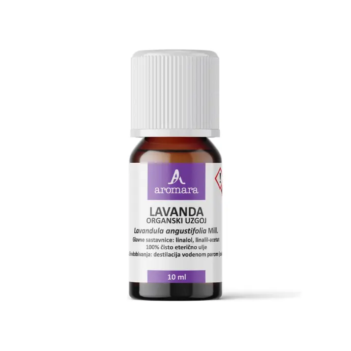 LAVANDA eterično ulje, organski uzgoj, 10 ml