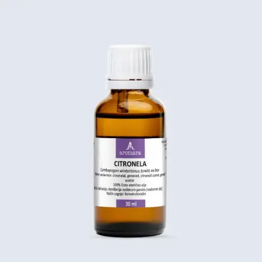 CITRONELA, eterično ulje, 30 ml