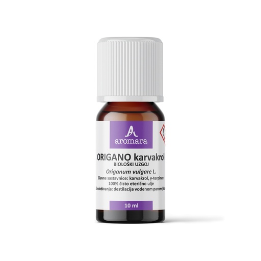[400-073-0010] ORIGANO karvakrol eterično ulje, biološki uzgoj, 10 ml