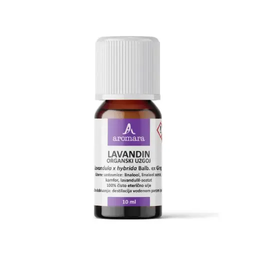 [400-026-0010] LAVANDIN eterično ulje, organski uzgoj, 10 ml