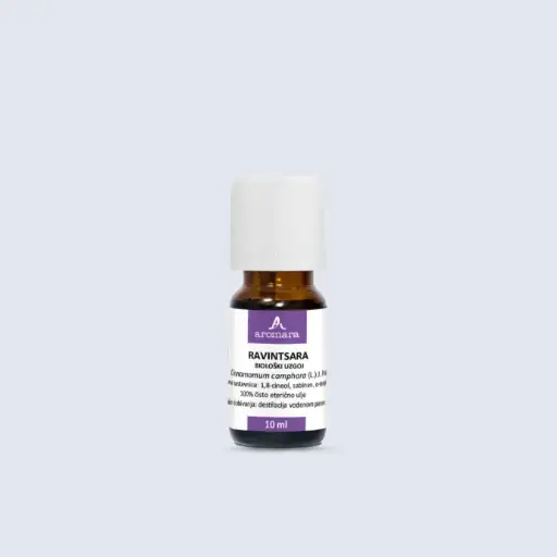 [400-082-0010] RAVINTSARA, biološki uzgoj, eterično ulje, 10 ml