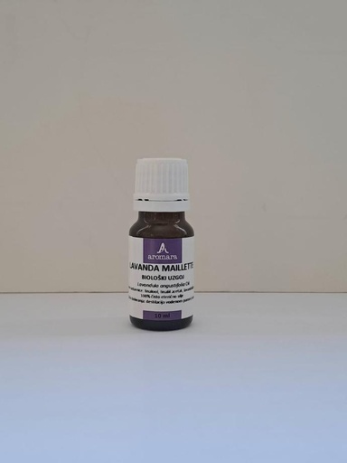 [400-089-0100] LAVANDA MAILLETTE, biološki uzgoj, eterično ulje, 100 ml