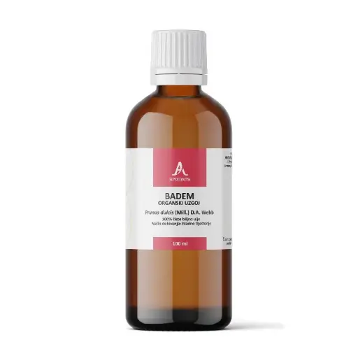 [410-022-0100] BADEM bazno ulje, organski uzgoj, 100 ml